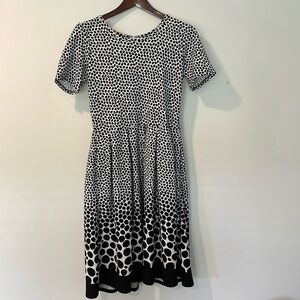LuLaRoe patterned dress large